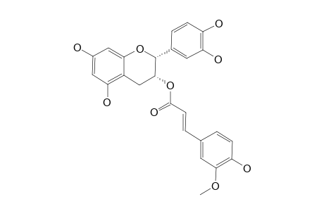 MALAFERIN-C;(-)-EPICATECHIN-3-O-(E)-FERULATE