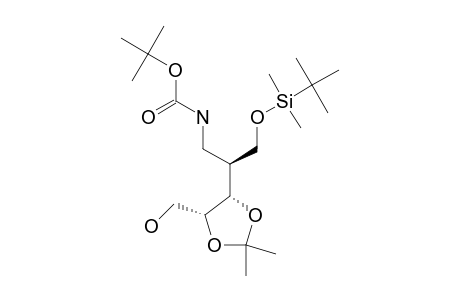 1-(TERT.-BUTOXYCARBONYLAMINO)-2-(TERT.-BUTYLDIMETHYLSILOXY)-METHYL-1,2-DIDEOXY-3,4-O-ISOPROPYLIDENE-D-RIBITOL