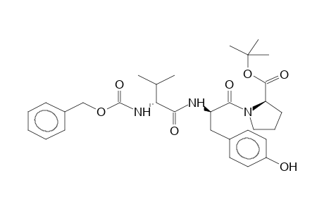 BENZYLOXYCARBONYL-VALINE-TYROSINE-PROLINE-O-TERT-BUTYL TRIPEPTIDE