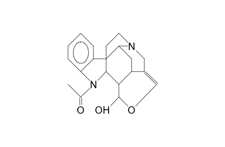 1-Acetyl-19,20-didehydro-17,18-epoxy-(17R)-curan-17-ol
