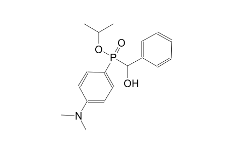 isopropyl 4-(dimethylamino)phenyl[hydroxy(phenyl)methyl]phosphinate