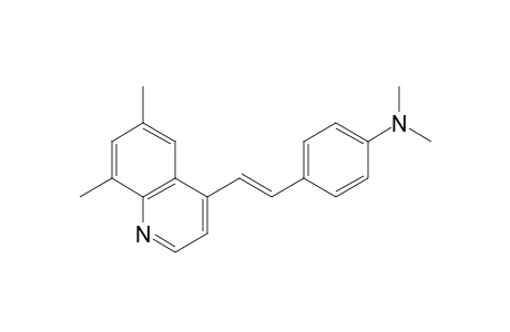 6,8-dimethyl-4-(p-dimethylaminostyryl)quinoline