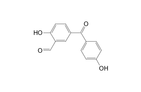2-Hydroxy-5-(4-hydroxybenzoyl)benzaldehyde