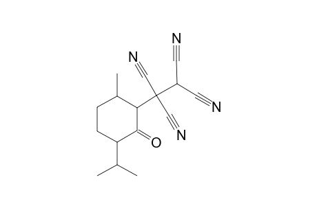 Ethane-1,1,2,2-tetracarbonitrile, 1-(3-isopropyl-6-methyl-2-oxocyclohexyl)-