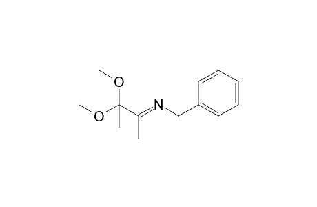 N-(3,3-Dimethoxy-2-butylidene)benzylamine