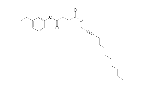 Succinic acid, tridec-2-yn-1-yl 3-ethylphenyl ester