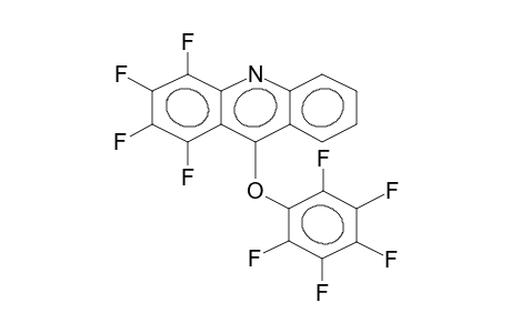 1,2,3,4-TETRAFLUORO-9-PENTAFLUOROPHENOXYACRIDINE
