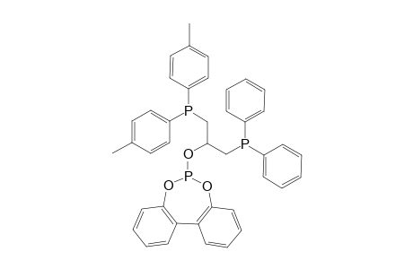 2-[2'-(4'-Methylphenyl)phosphanyl)-1'-[(diphenylphosphanyl)methyl]ethoxy}dibenzo[d,f]-1,3,2-dioxaphosphepine