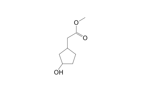 2-(3-hydroxycyclopentyl)acetic acid methyl ester