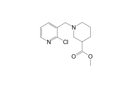 Methyl 1-[(2-chloro-3-pyridinyl)methyl]-3-piperidinecarboxylate