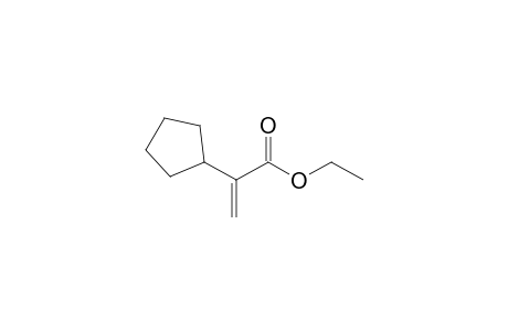 Ethyl 2-cyclopentylprop-2-enoate