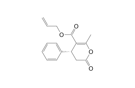 (R)-allyl 6-methyl-2-oxo-4-phenyl-3,4-dihydro-2H-pyran-5-carboxylate