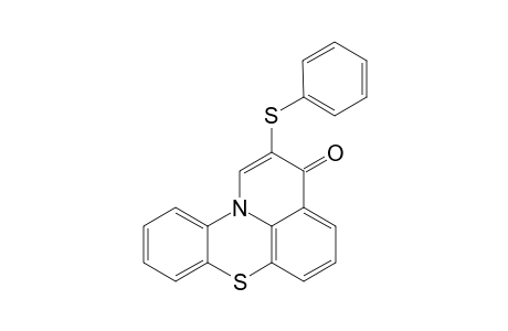 3H-Pyrido[3,2,1-kl]phenothiazin-3-one, 2-(phenylthio)-