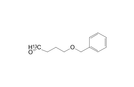 4-Benzyloxy-1-[13C]-butanal