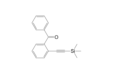 2-(2-Trimethylsilylethynyl)benzophenone