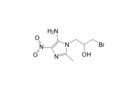 5-Amino-1-(3-bromo-2-hydroxypropyl)-2-methyl-4-nitroimidazole