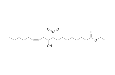Ethyl (12Z)-10-hydroxy-9-nitrooctadec-12-enoate