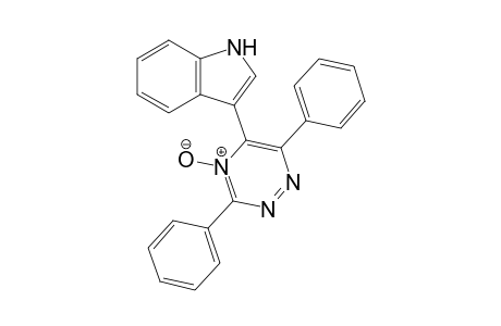 3,6-Diphenyl-5-(3-indolyl)-1,2,4-triazine 4-oxide