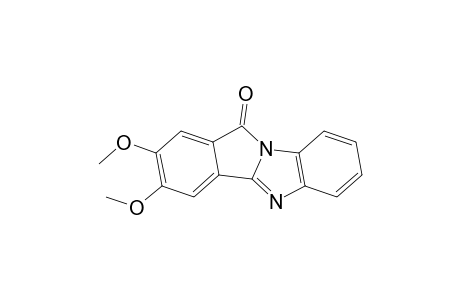 2,3-Dimethoxy-11H-isoindolo[2,1-a]benzimidazol-11-one