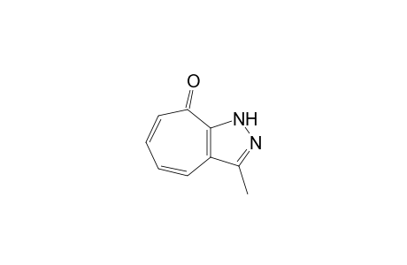 3-methyl-2H-cyclohepta[c]pyrazol-8-one
