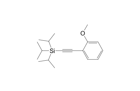 Triisopropyl((2-methoxyphenyl)ethynyl)silane