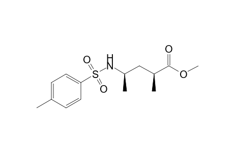 (2S,4R)-2-methyl-4-(tosylamino)valeric acid methyl ester