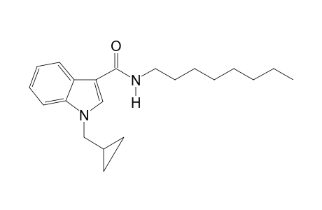 1-Cyclopropylmethyl-N-octyl-1H-indole-3-carboxamide