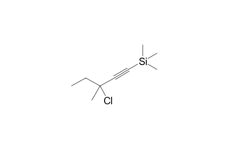 3-Chloro-3-methyl-5-trimethylsilylpent-4-yne