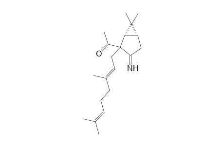 1-[(1S,5R)-2-(3,7-Dimethyl-2,6-octadienyl)-3-imino-6,6-dimethylbicyclo[3.1.0]hex-2-yl]ethanone