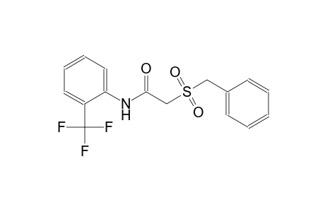2-(benzylsulfonyl)-N-[2-(trifluoromethyl)phenyl]acetamide