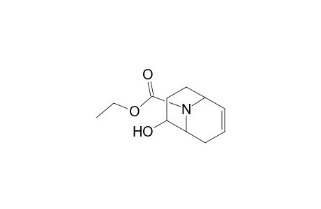 9-Azabicyclo[3.3.1]non-2-ene-9-carboxylic acid, 6-hydroxy-, ethyl ester, endo-