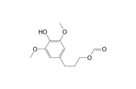 3-(4-Hydroxy-3,5-dimethoxyphenyl)propyl Formate