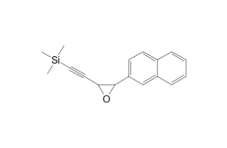 3-(2-Naphthyl)-2-[(trimethylsilyl)ethynyl]oxirane