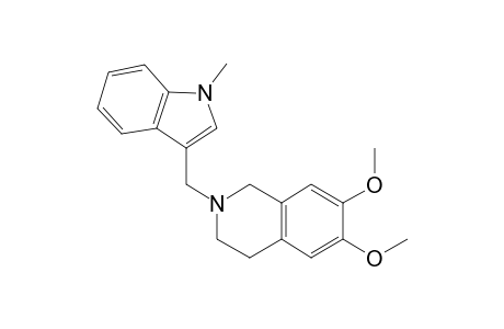 N-(1'-Methyl-3'-indolylmethyl)-6,7-dimethoxy-1,2,3,4-tetrahydroisoquinoline