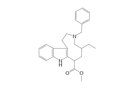 N(b)-Benzyl-16-(methoxycarbonyl)-14-ethyl-D-norcleavamine