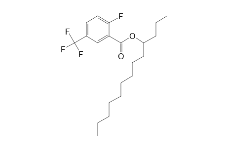 2-Fluoro-5-trifluoromethylbenzoic acid, 4-tridecyl ester