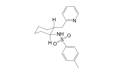 4-Methyl-N-[2-(pyridin-2-yl)methyl)cyclohexyl]benzenesulfonamide