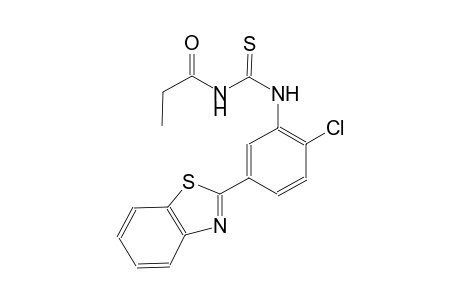 N-[5-(1,3-benzothiazol-2-yl)-2-chlorophenyl]-N'-propionylthiourea