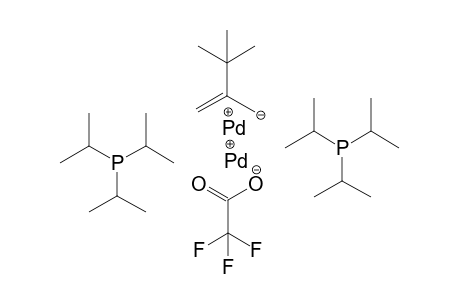 mu-(2-tert-butylallyl)-mu-(trifluoroacetate)-bis(triisopropylphosphine)dipalladium(I)