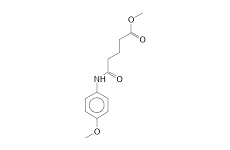5-(4-Methoxyanilino)-5-oxopentanoic acid methyl ester
