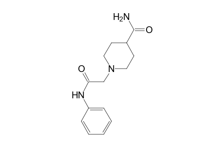 1-(2-Anilino-2-oxoethyl)-4-piperidinecarboxamide