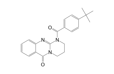 6H-pyrimido[2,1-b]quinazolin-6-one, 1-[4-(1,1-dimethylethyl)benzoyl]-1,2,3,4-tetrahydro-