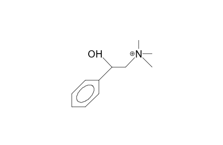 1-Phenyl-2-trimethylammonio-ethanol
