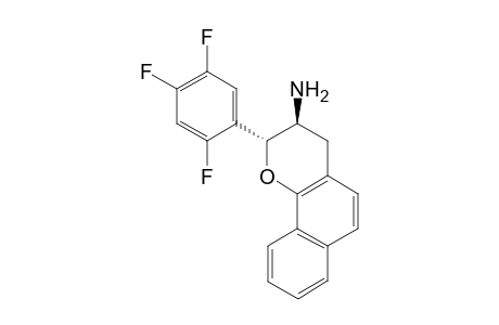 trans-2-(2,4,5-trifluorophenyl)-3,4-dihydro-2H-benzo[h]chromen-3-amine