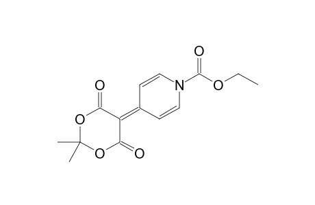 5(1-Ethoxycarbonyl-1,4-dihydropyridin-4-ylidene)-2,2-dimethyl-1,3-dioxan-4,6-dione