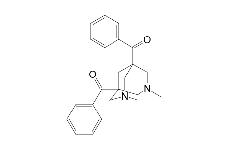 3,7-Diazabicyclo[3.3.1]nonane, 1,5-dibenzoyl-3,7-dimethyl-
