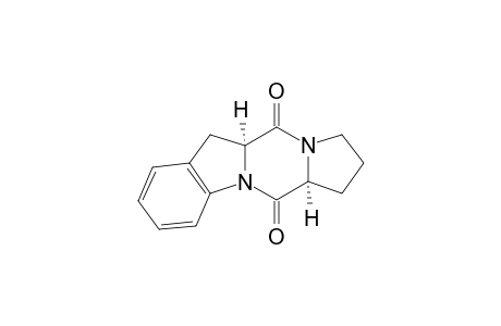(5aS,12aS)-1,2,3,5a,6,12a-Hexahydropyrrolo[1'',2:4,5]pyrazino[1,2-a]indole-5,12-dione