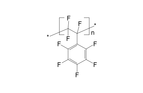 Poly(perfluorostyrene), poly(1-pentafluorophenyl)trifluoroethylene