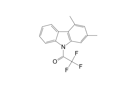 2,4-Dimethylcarbazole, N-trifluoroacetyl-