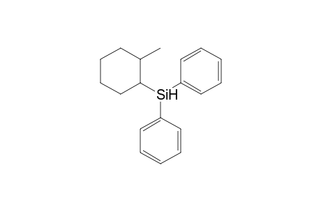 1-Methyl-2-(diphenylsilyl)cyclohexane